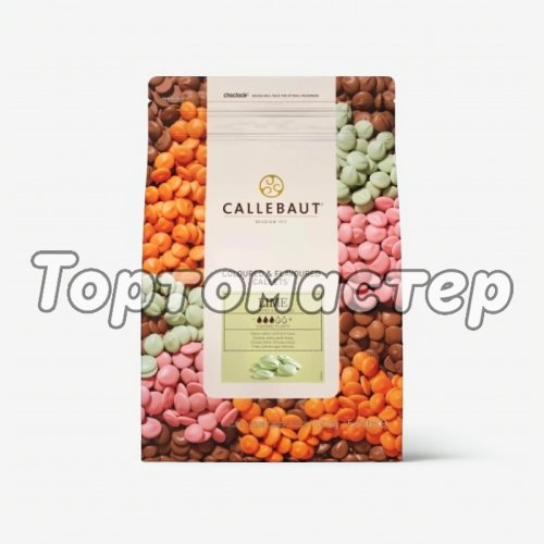 Шоколад зелёный лимонный CALLEBAUT 100 г Lemon-RT-U70
